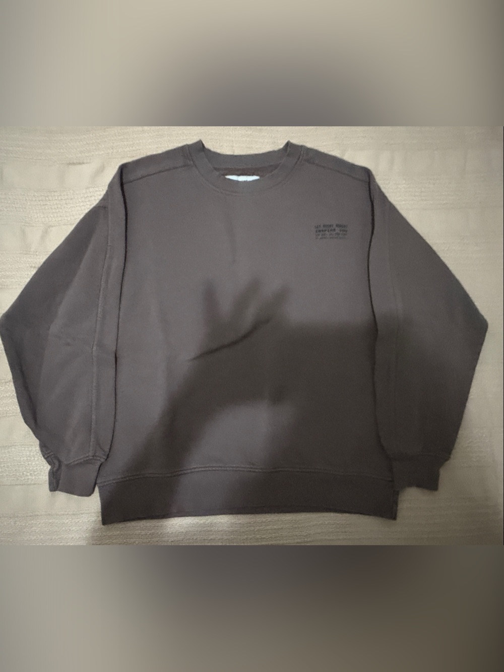 Zara Brown Crewneck Sweatshirt
